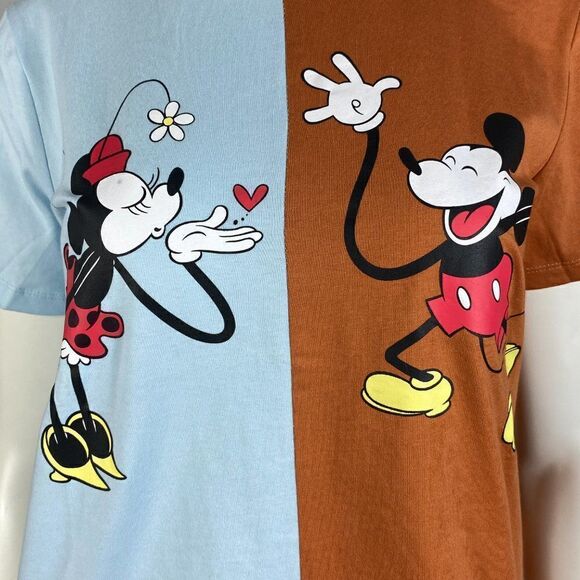 ZARA DISNEY TWO COLOR T-SHIRT SHIRT - Picture 10 of 13